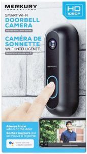 Merkury Innovations smart wifi doorbell camera review