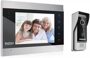 TMEZON 7 Inch Video Door Phone